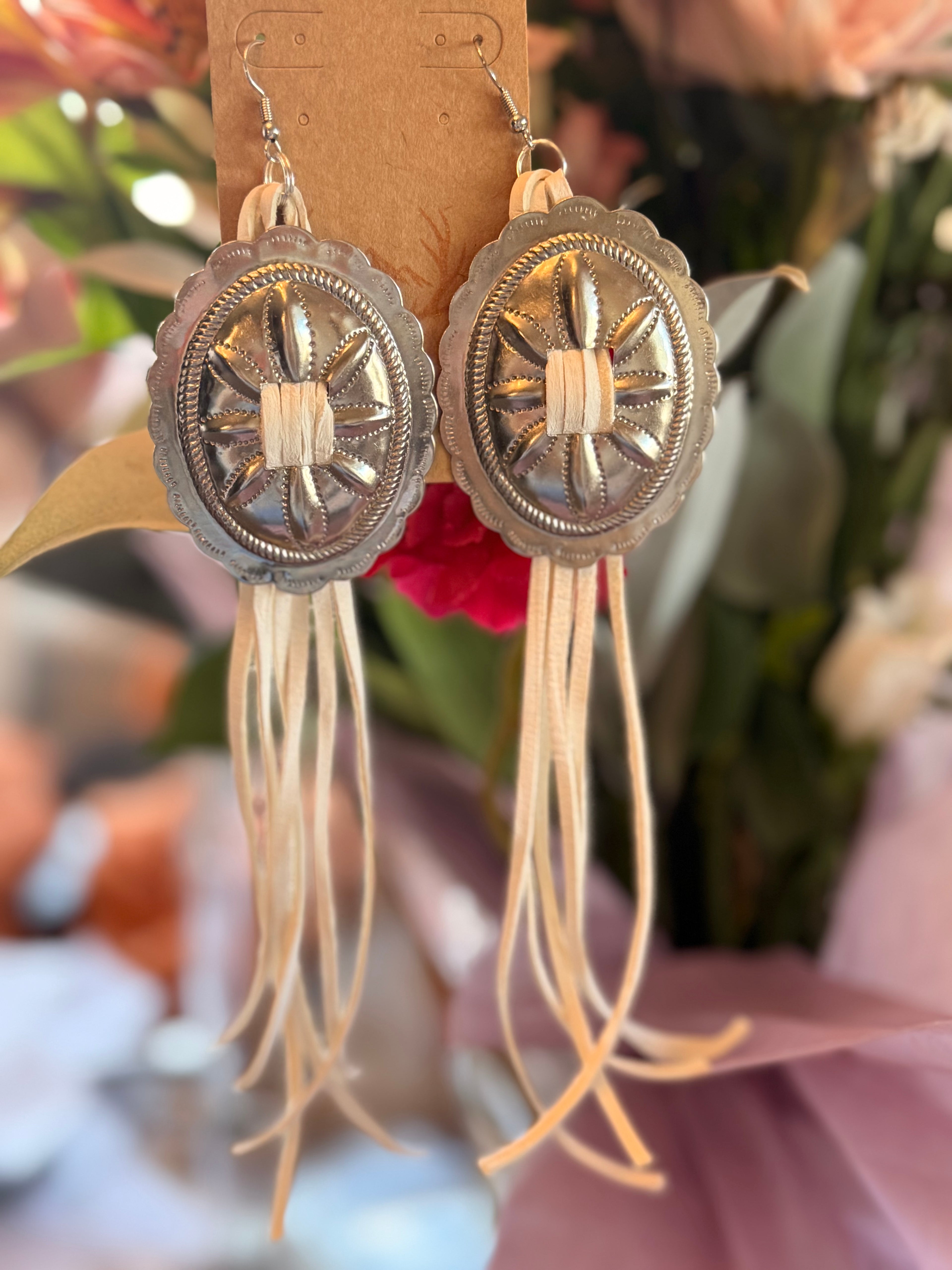 The Lainey - Bolo Silver Hook Earrings